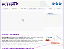 Tablet Screenshot of duston.com.tr